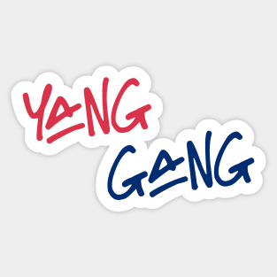 Yang Gang Graffiti 2 Sticker